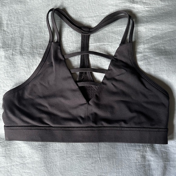 ZYIA Black Grid Bra Medium - Picture 3 of 7